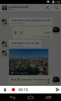 Threema Voice Message Plugin android App screenshot 0